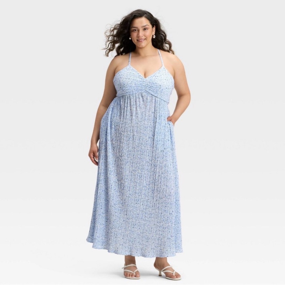 Target Blue Maxi Dress